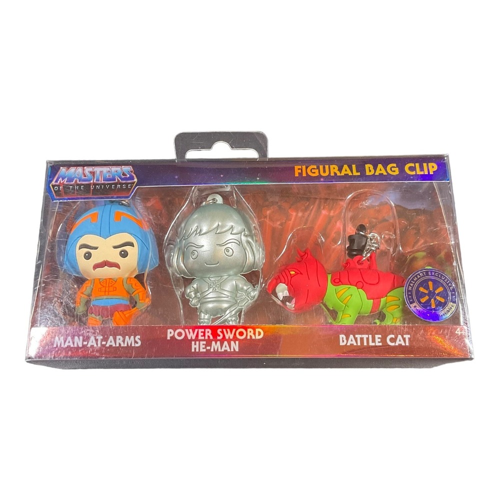 MOTU Masters Of The Universe Figural Bag Clip - He-Man - Exclusive
